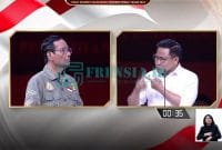 Cak Imin dan Mahfud MD saat debat Cawapres (Tangkapan Layar @KPU RI)