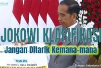 Tanggapan Layar Video Sekertariat Negara dalam @Jokowi