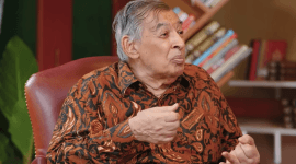 Quraish Shihab saat menghadiri suatu Podcast (Foto: Tangkapan Layar Youtube @Gita Wirjawan