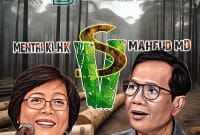 Menteri KLHK Vs Mahfud MD; Cek Sumber Data Frensia.id Editor; Mashur Imam
