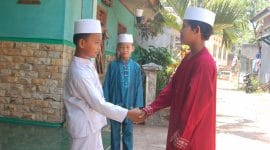 Ilustrasi Bersalaman (Foto: Republika/ Musiron)