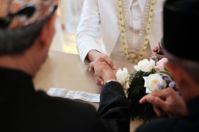 Ilustrasi akad nikah (Foto: Getty Images/iStockphoto/Nanang Sholahudin)