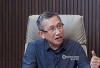 Eep Saefulloh Fatah dalam podcast Abraham Samad (Foto: Tangkapan Layar Youtube @Abraham Samad Speak Up)