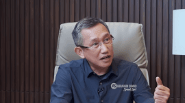 Eep Saefulloh Fatah dalam podcast Abraham Samad (Foto: Tangkapan Layar Youtube @Abraham Samad Speak Up)