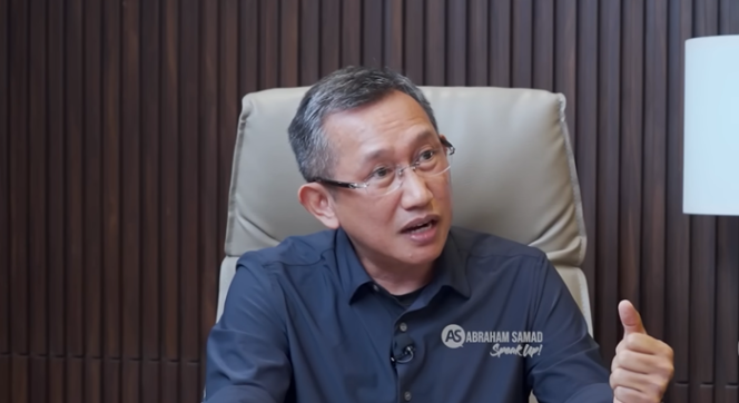 Eep Saefulloh Fatah dalam podcast Abraham Samad (Foto: Tangkapan Layar Youtube @Abraham Samad Speak Up)