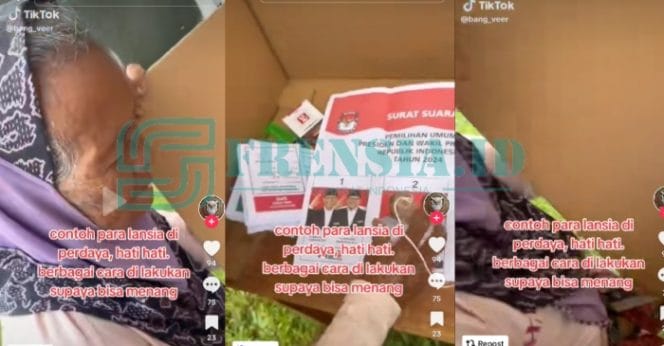 Tangkapan Layar Tik Tok @anisapurnama99