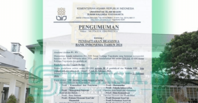 Ilustrasi Pengumuman Beasiswa BI