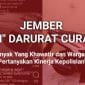 Sumber; Ilham Hidayatullah dan @InfoJember