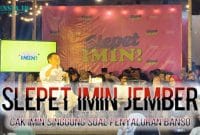 Slepet Imin di Kota Cinema Mall Jember (Foto: Frensia.id/ Faiq Al Himam, Editor: Mashur Imam)