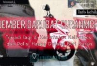 Ilustrasi Curanmor Jember