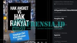 Tangkapan Layar Trending Topik Media X 28/02/2024