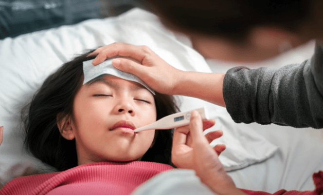 Ilustrasi Anak Sakit (Foto: enfa.co.id) 