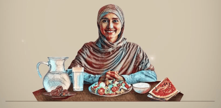 Ilustrasi Makanan Sehat Anuran WHO (Sumber: emro.who.int)