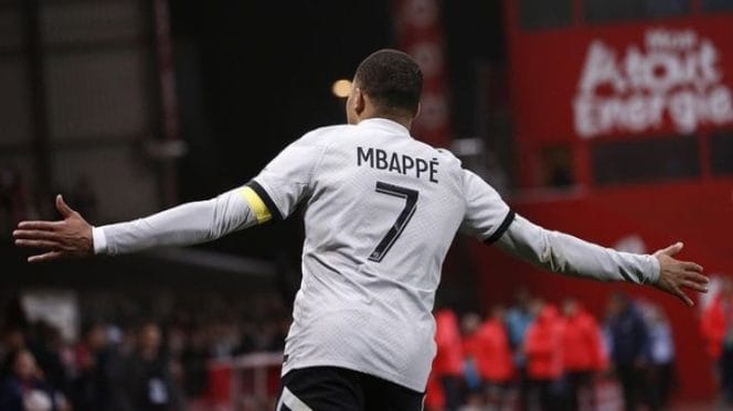 Gambar tangkapan layar akun Instagram k.mbappe