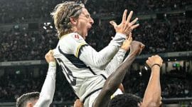 Gambar tangkapan layar akun Instagram lukamodric10