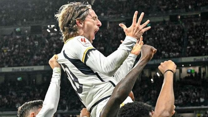 Gambar tangkapan layar akun Instagram lukamodric10