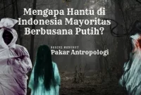 Ilustrasi Hantu di Indonesia Berbaju Putih (sumber;Istimewa) 