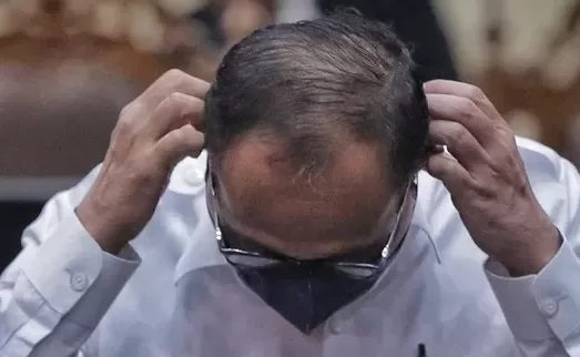 Rafael Alun Saat Sidang Berlangsung