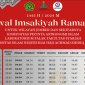 Jadwal Imsakiyah Fakultas Syariah UIN KHAS Jember (Sumber: Istimewa)