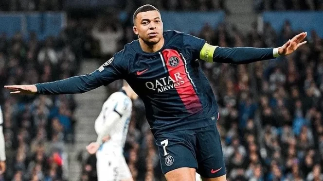 Gambar tangkapan layar akun Instagram k.mbappe