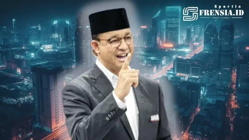 Ilustrasi Anies Akan Maju Kembali (Background: Freepik)