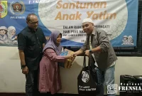 Gambar PWI Jember Gandeng Dinsos Gelar Bansos (Sumber; Istimewa)