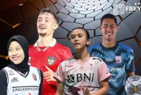 Frensia's Ilustrasi. Dari kiri, Megawati Hangestri Pertiwi, Ivar Jenner, Febriana Dwipuji Kusuma,Erlangga Setyo Dwi Saputra. 