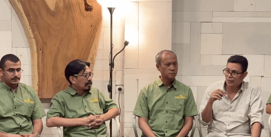 Faizal Assegaf dan Anggota Tim Pembentukan Partai Ne'goro (Nasional Gotong Royong)