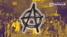 Ilustrasi Peneliti Klaim Pemerintah Gagal Tanggulangi Gerakan Anarko Di Hari Buruh (sumber: Freepik & CNBC)
