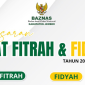 Tangkapan Layar Besaran Zakat Fitrah dan Fidyah Instagram @BaznasJember