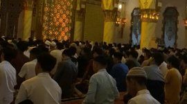 Potret Kegiatan Berburu Lailatul Qadar di Masjid Roudhotul Muchlisin (Sumber: Istimewa)