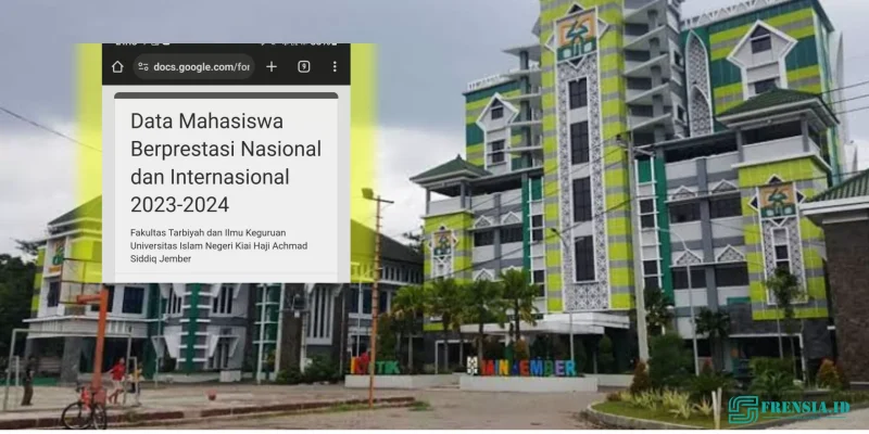 Frensia.id Grafik Gedung FTIK UIN Khas Jember