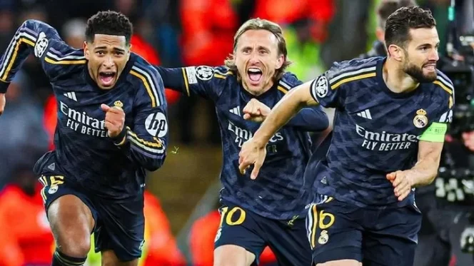 Gambar tangkapan layar akun Instagram realmadrid 
