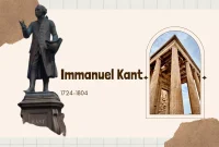 Ilustrasi patung Immanuel Kant