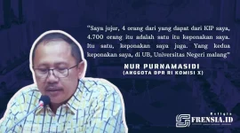 Gambar Berani Jujur! Bagikan KIP Untuk Keponakannya, Anggota DPR RI Komisi X, Nur Purnamasidi Bantah Tidak Tepat Sasaran (Grafis; Mashur Imam)