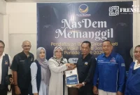 Gambar Neng Luluk Resmi Mendaftarkan Diri Sebagai Cawabub Jember (Sumber: Istimewa)