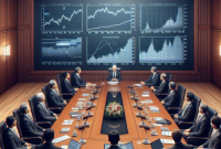 Ilustrasi rapat Federal Open Market Commitee - The Federal Reserve Amerika Serikat