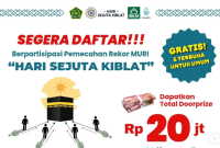 Poster Hari Sejuta Kiblat Kemenag (Sumber: Instagram @harisejutakiblat)