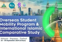 Flyer Program Overseas Student Mobility Program and International Islamic Comparative Study  (Sumber: Fakultas Syariah UIN KHAS Jember)