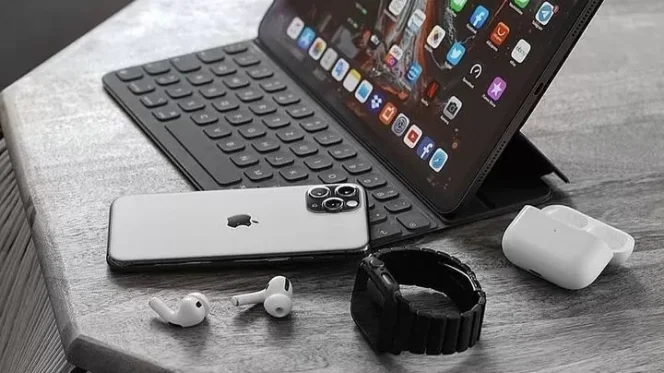 Gambar tangkapan layar akun Instagram apple_with_samsung