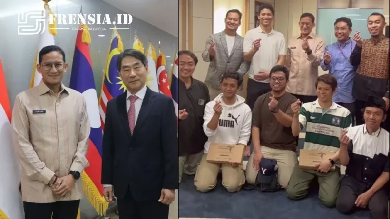 Ilustrasi gambar Kunjungan  kerja Sandiaga Uno ke Korsel sumber tangkapan layar akun X @sandiuno