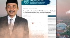 Gambar 6 Alasan Prof Musahadi Sebut Ma’had Aly Situbondo Liberal (Tanggpakan Layar, Maalysitubond, Laman As-Syr'ah)