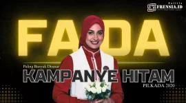 Gambar Faida, Cabub Paling Banyak Disasar Kampanye Hitam Di Pilkada Jember 2020 (Sumber: Ilustrasi Frensia)