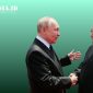 Ilustrasi gambar Presiden Rusia Vladimir Putin dan Kim Jong Un Presiden DPRK sumber edit by elriyadh 