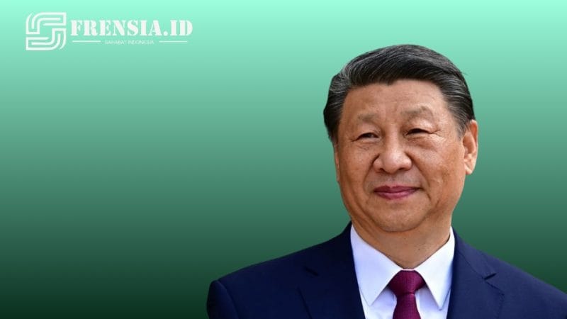 Ilustrasi gambar Presiden Tiongkok Xi Jinping sumber edit by elriyadh 