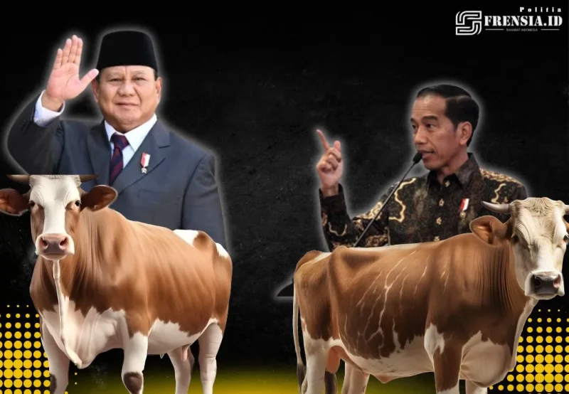 Gambar Hewan Kurban Prabowo Tak Sebanyak Presiden Jokowi (Sumber: Canva)