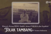 Gambar Historis: Ketua PBNU Hadiri Acara FNKSDA dan Sepakati Tolak Tambang PT Semen Indonesia (Sumber: NU Online)