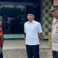 Olah TKP tempat kejadian penembakan rumah relawan Siap Cak Lumajang - Samsi Ridwan/Frensia.id