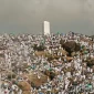 Ilustrai Pelaksanaan Wukuf di Padang Arafah (Sumber: Al Jazeera English/ Omar Chatriwala)