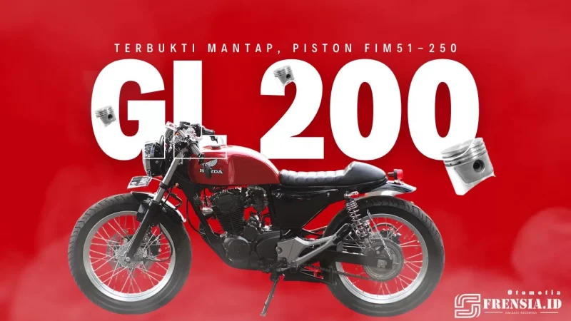 Gambar Terbukti Mantap, Piston FIM51-250 Pada Honda GL 200 (Ilustrasi/Frensia.id)